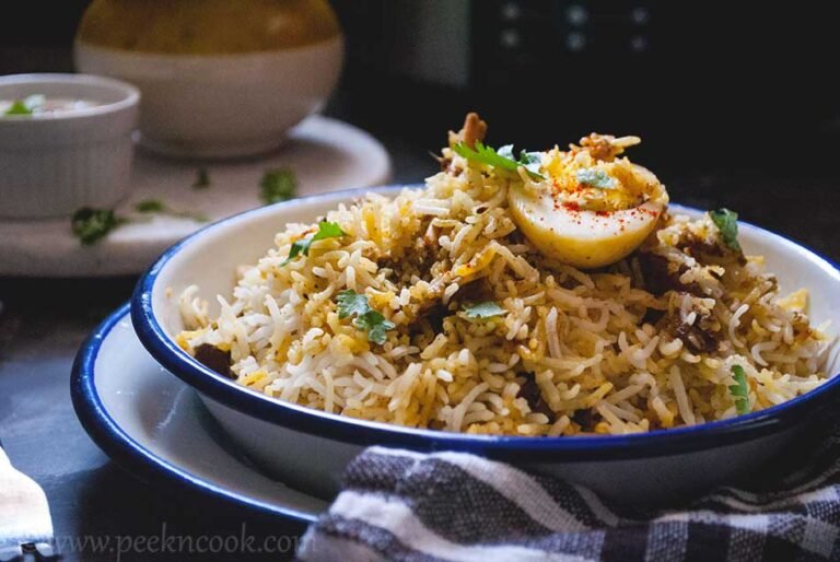 Hyderabadi mutton pulao recipe